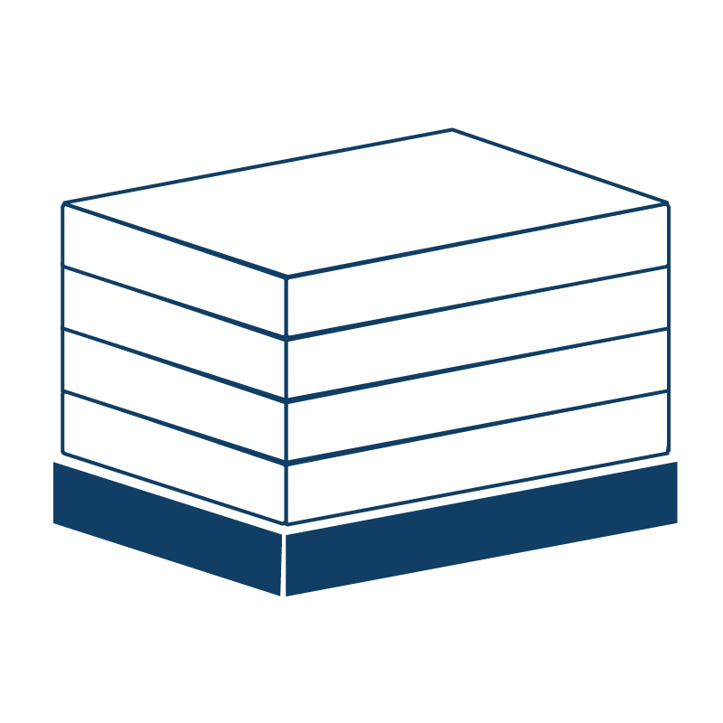 Pallet stacking icon