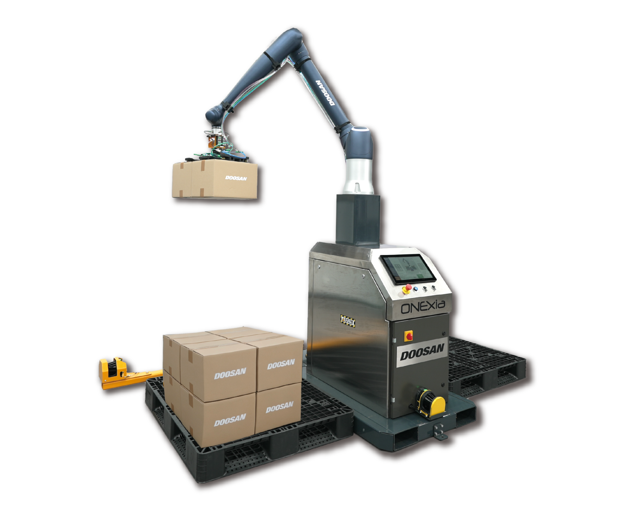 PalletizHD+ - AI Palletizing Platform - Doosan Robotics Americas
